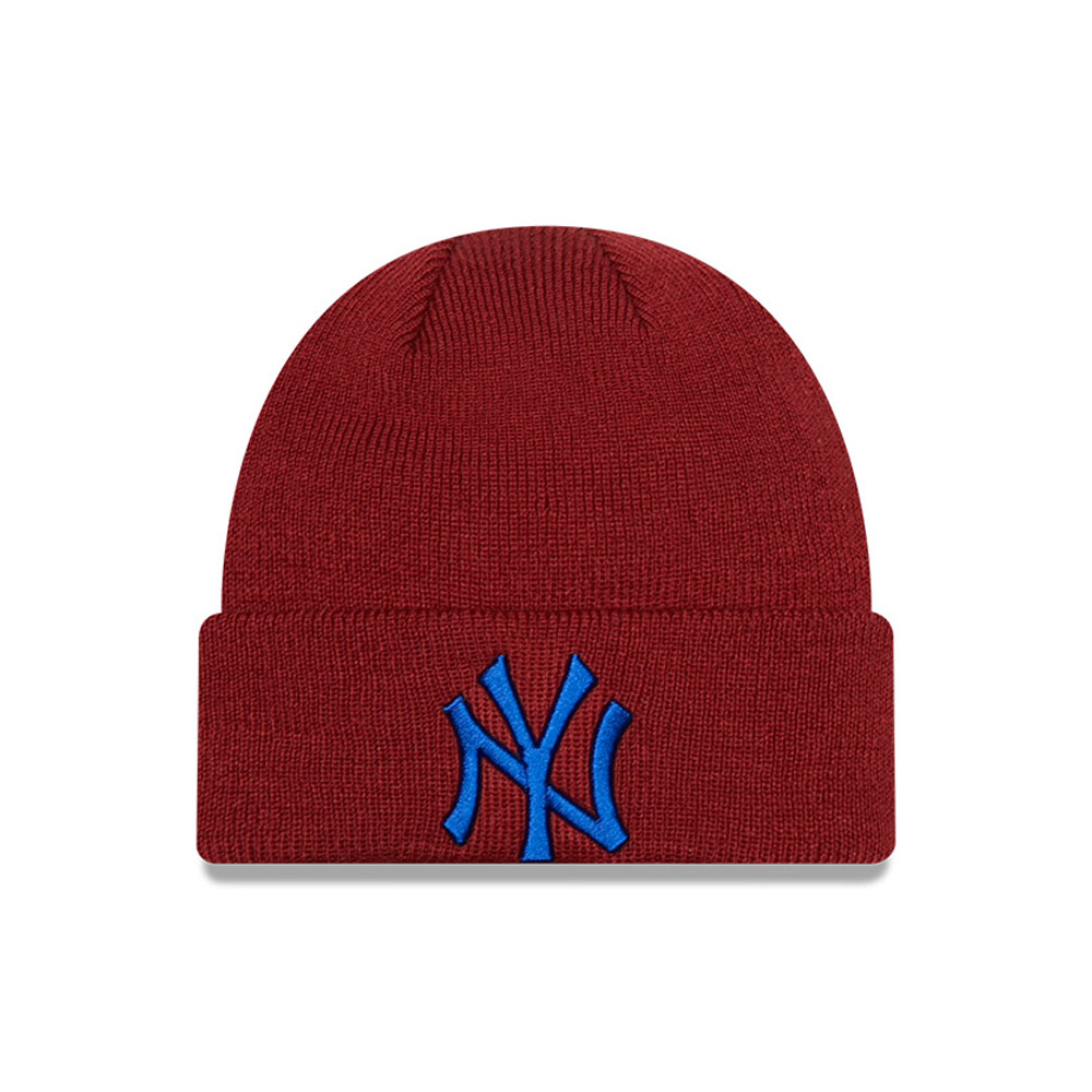New York Yankees League Essential Kids Maroon Beanie Hat
