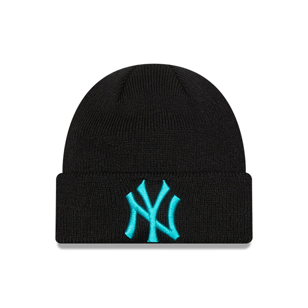 New York Yankees League Essential Infant Black Beanie Hat