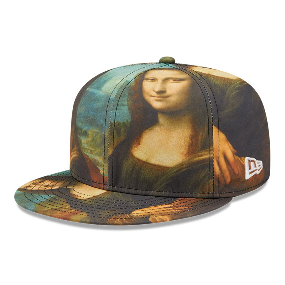 Le Louvre Print Mona Lisa 59FIFTY Fitted Cap