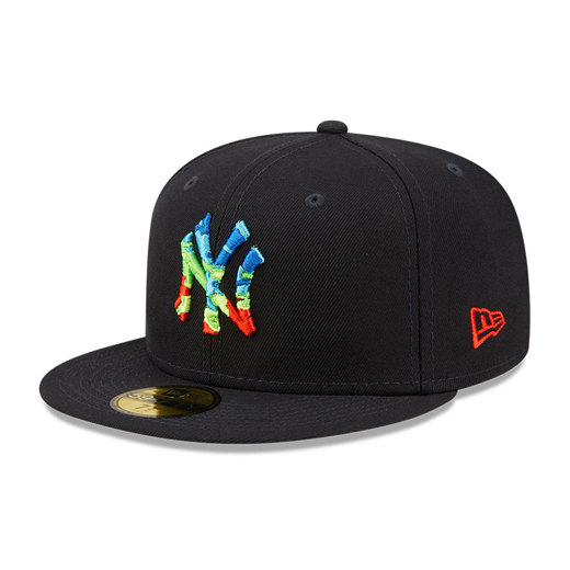 Cappellino aderente New York Yankees Infrared Navy 59FIFTY