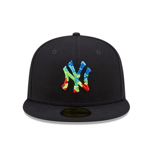 Cappellino aderente New York Yankees Infrared Navy 59FIFTY