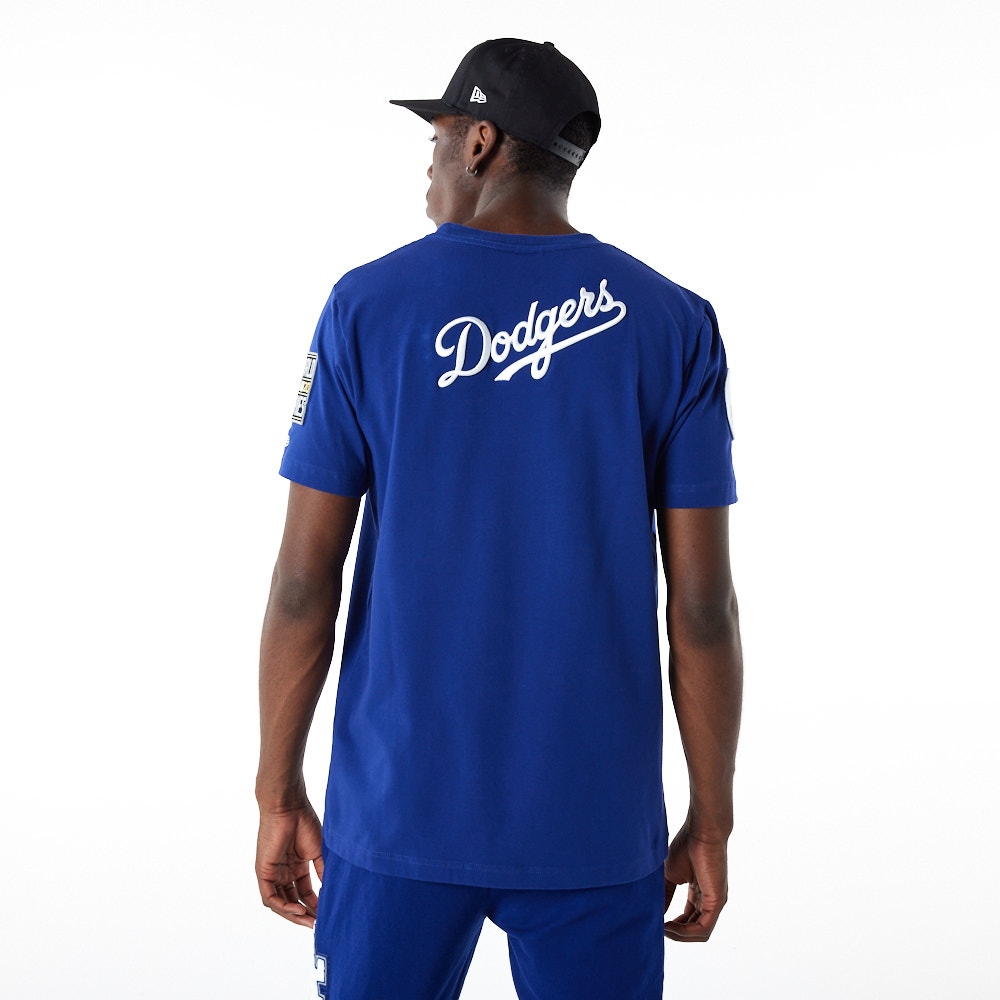 Official New Era LA Dodgers MLB Logo Select Dark Royal Blue T-Shirt  B7674_263 B7674_263