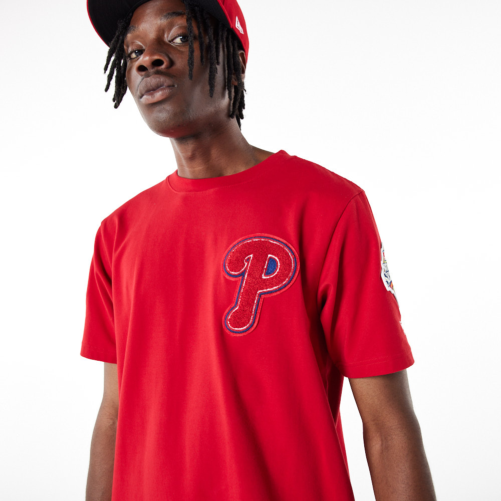 T-Shirt Philadelphia Phillies MLB Logo Select Rossa