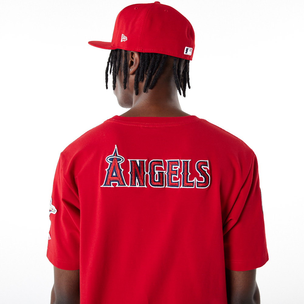 Official New Era LA Angels MLB Logo Select Red T-Shirt B7676_249 B7676_249