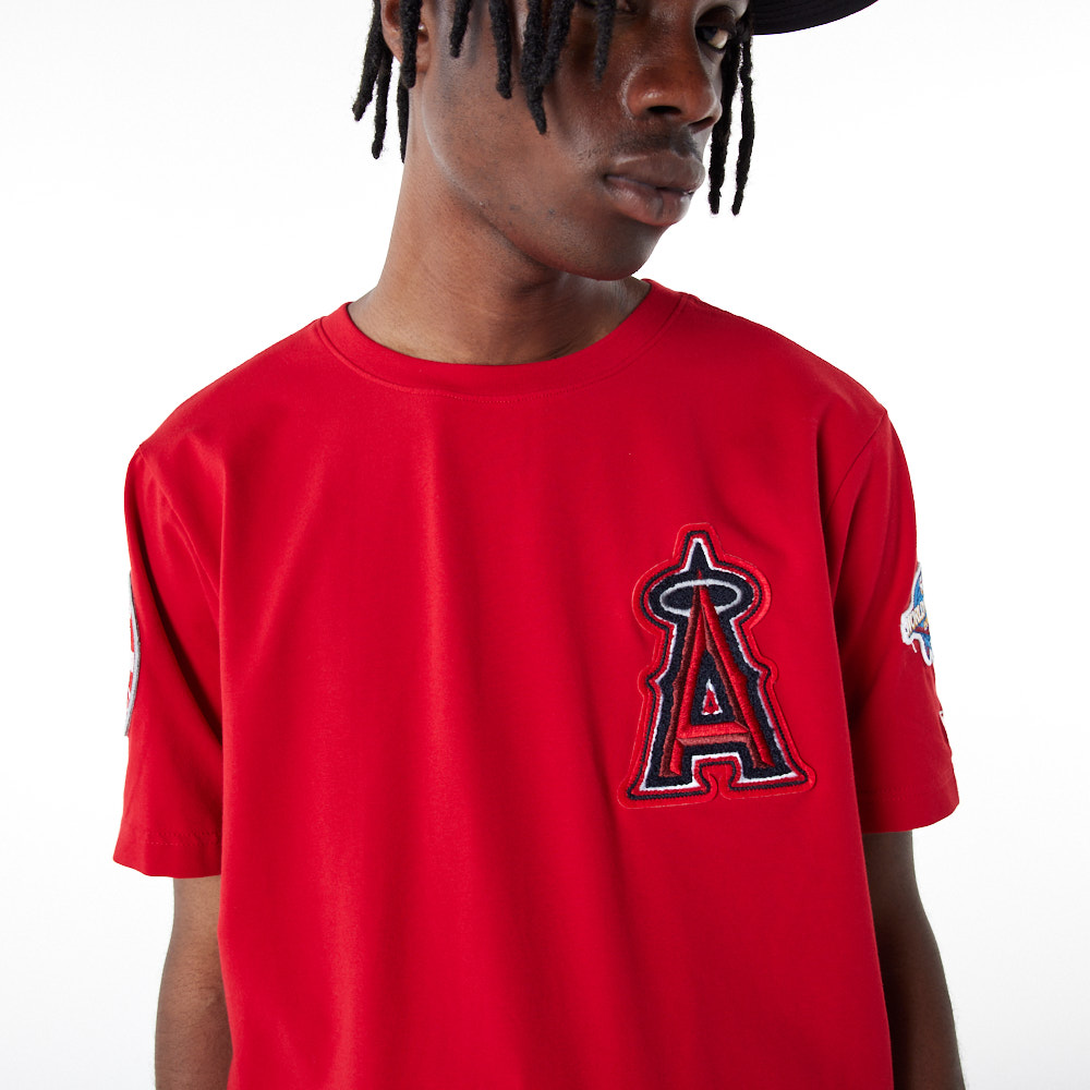 Official New Era LA Angels MLB Logo Select Red T-Shirt B7676_249 B7676_249  New Era Cap PT