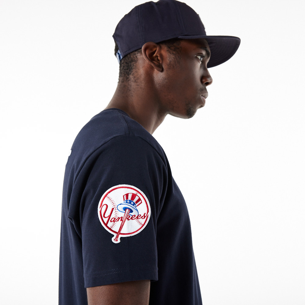 Official New Era New York Yankees MLB Logo Select Navy T-Shirt B7677_282  B7677_282