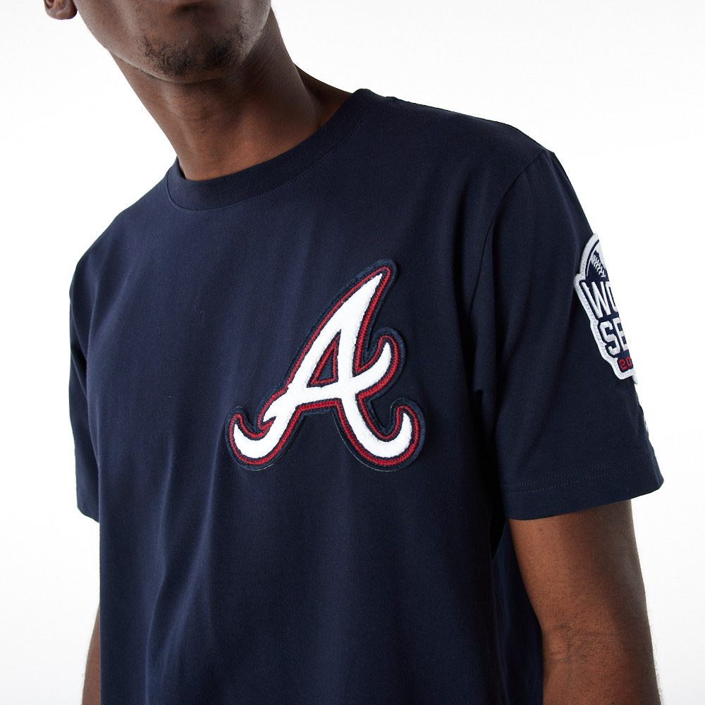 Atlanta Braves MLB Logo Select Navy T-Shirt