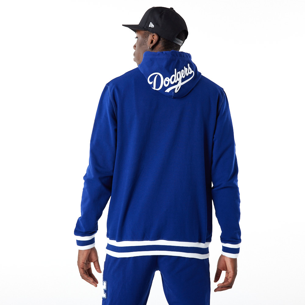 Felpa con cappuccio LA Dodgers MLB Logo Select Blu