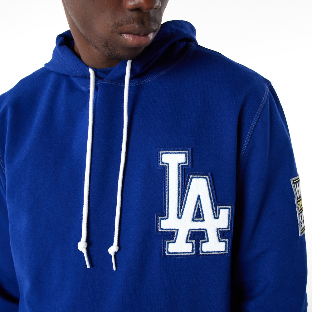 Felpa con cappuccio LA Dodgers MLB Logo Select Blu