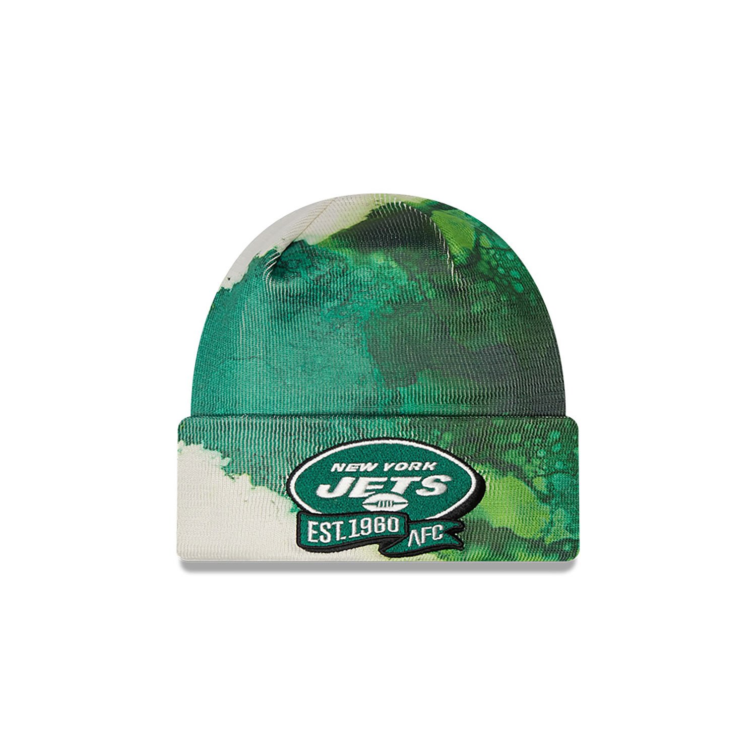 New York Jets NFL Sideline Cilantro Green Beanie Hat