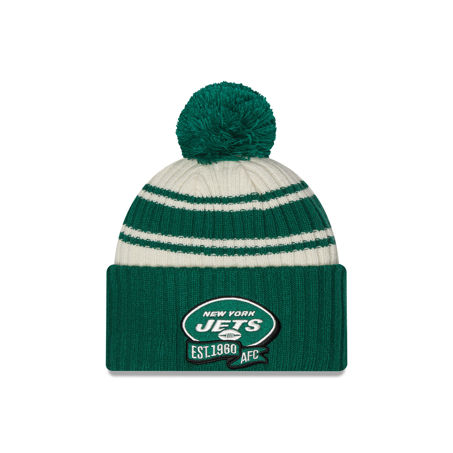 New York Jets NFL Sideline Green Beanie Hat