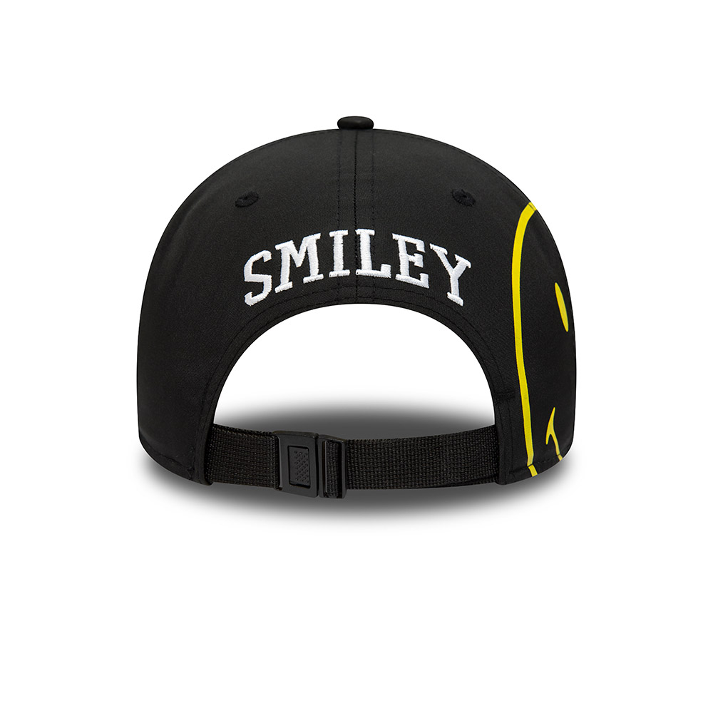 Smiley Life Black 9FORTY Adjustable Cap