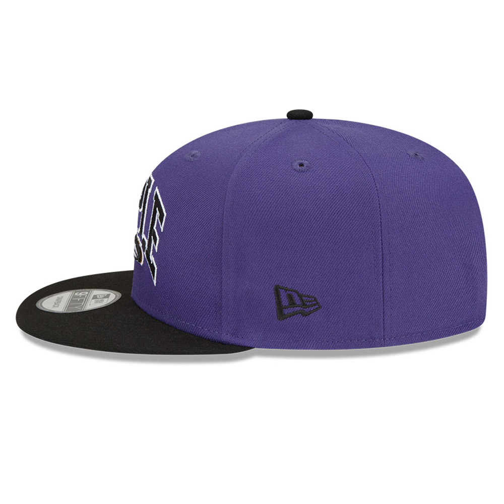 Baltimore Ravens x Staple Purple 9FIFTY Snapback Cap