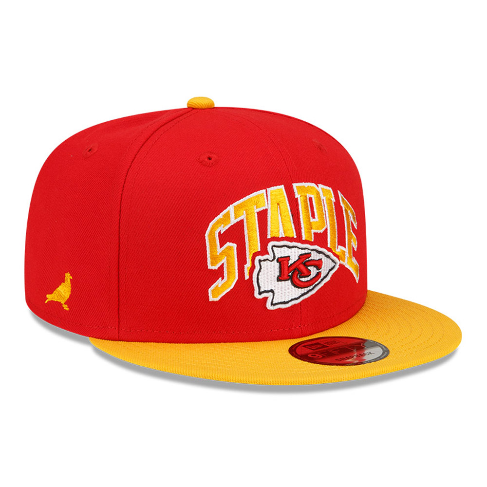 Kansas City Chiefs x Staple Red 9FIFTY Snapback Cap