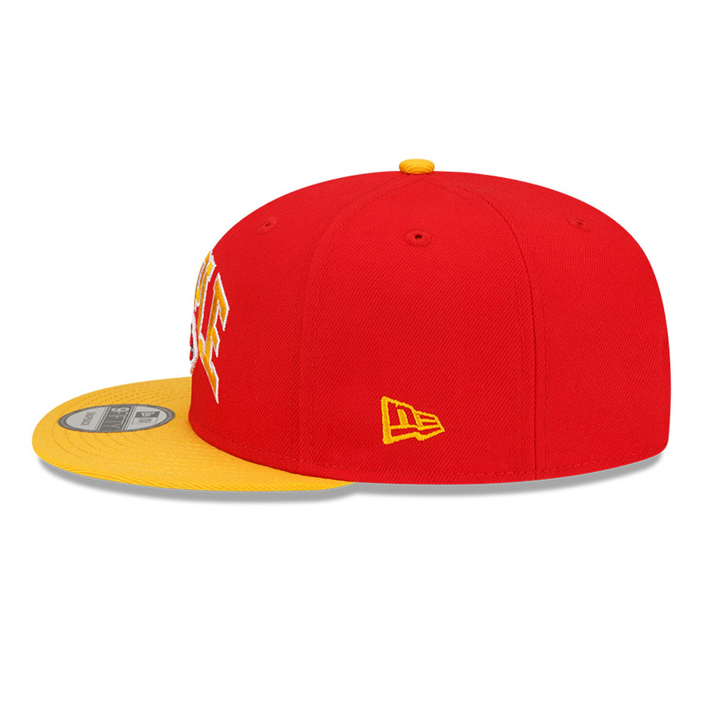 Kansas City Chiefs x Staple Red 9FIFTY Snapback Cap