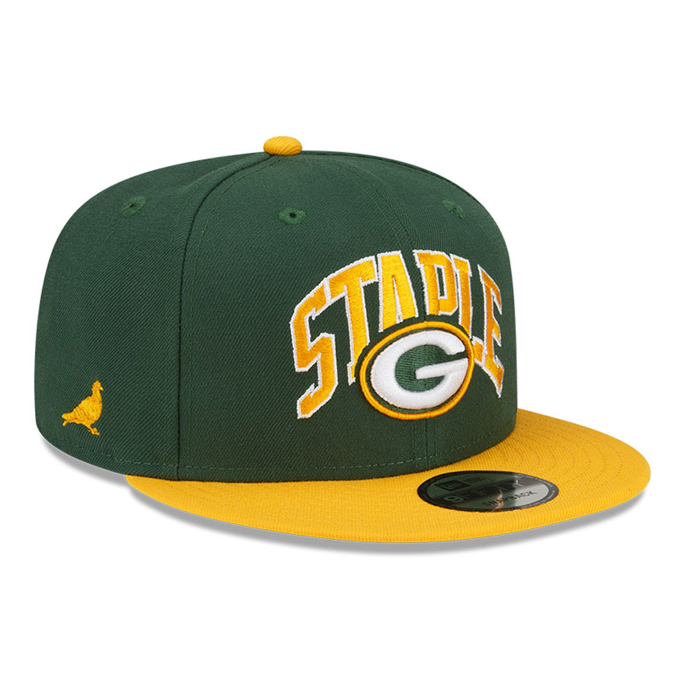 Green Bay Packers x Staple Green 9FIFTY Snapback Cap