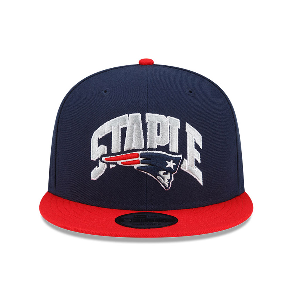 Cappellino 9FIFTY Snapback New England Patriots x Staple Blu Navy