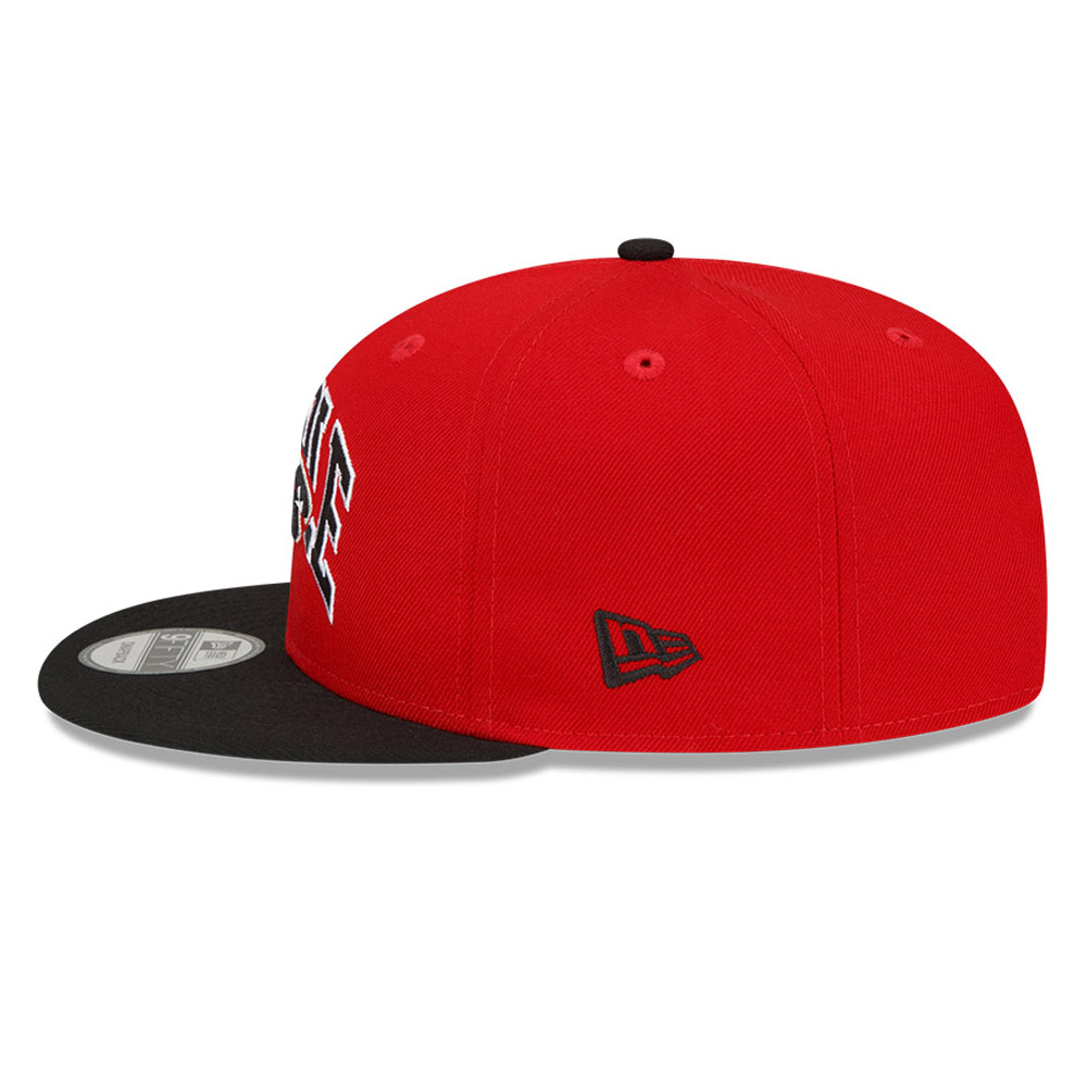Atlanta Falcons x Staple Red 9FIFTY Snapback Cap