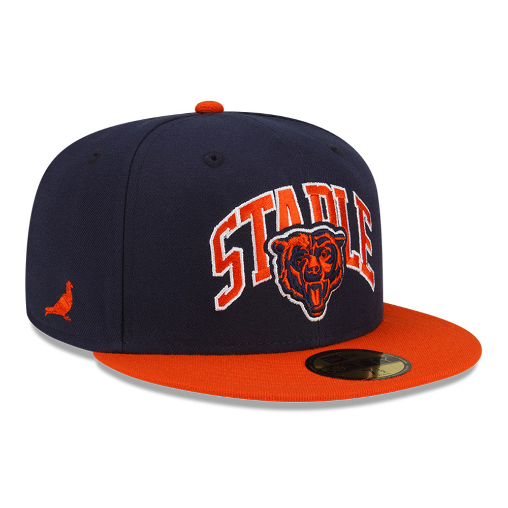 Chicago Bears x Staple Navy 59FIFTY Fitted Cap