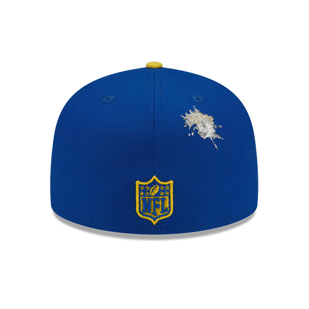 Cappellino 59FIFTY Fitted LA Rams x Staple Blu