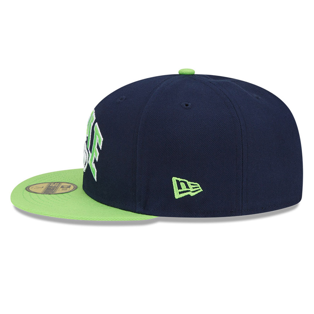 Cappellino 59FIFTY Fitted Seattle Seahawks x Staple Blu Navy