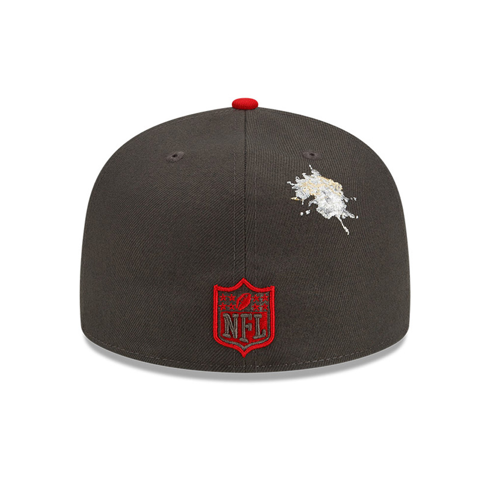 Tampa Bay Buccaneers x Staple Dark Grey 59FIFTY Fitted Cap