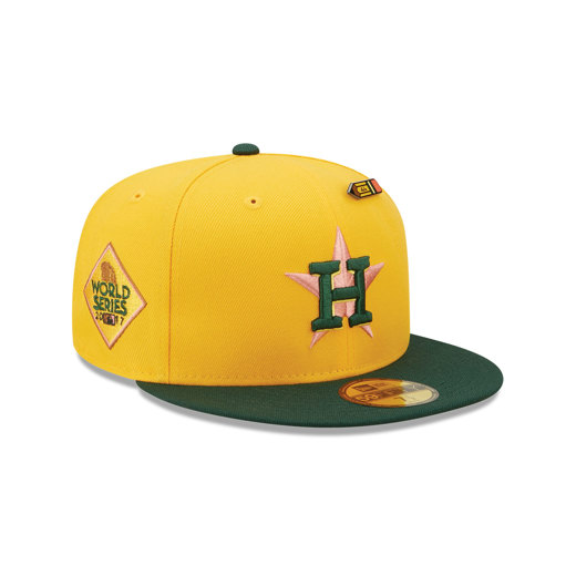Gelbe Houston Astros Back to School 59FIFTY Fitted Cap