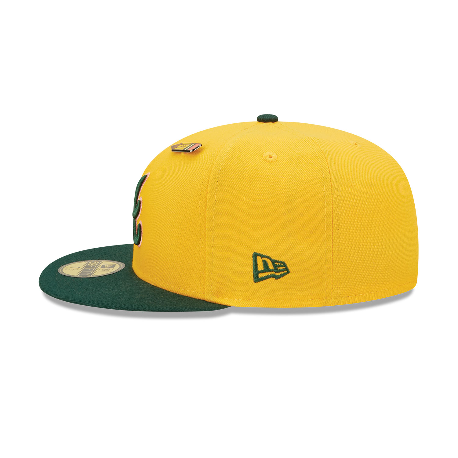 Atlanta Braves Back to School Yellow 59FIFTY Fitted Cap