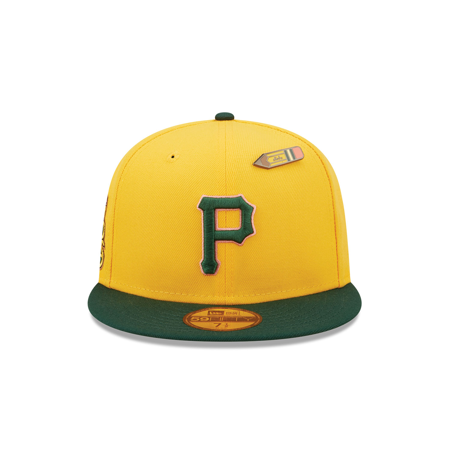 Pittsburgh Pirates Back to School Yellow 59FIFTY Fitted Cap