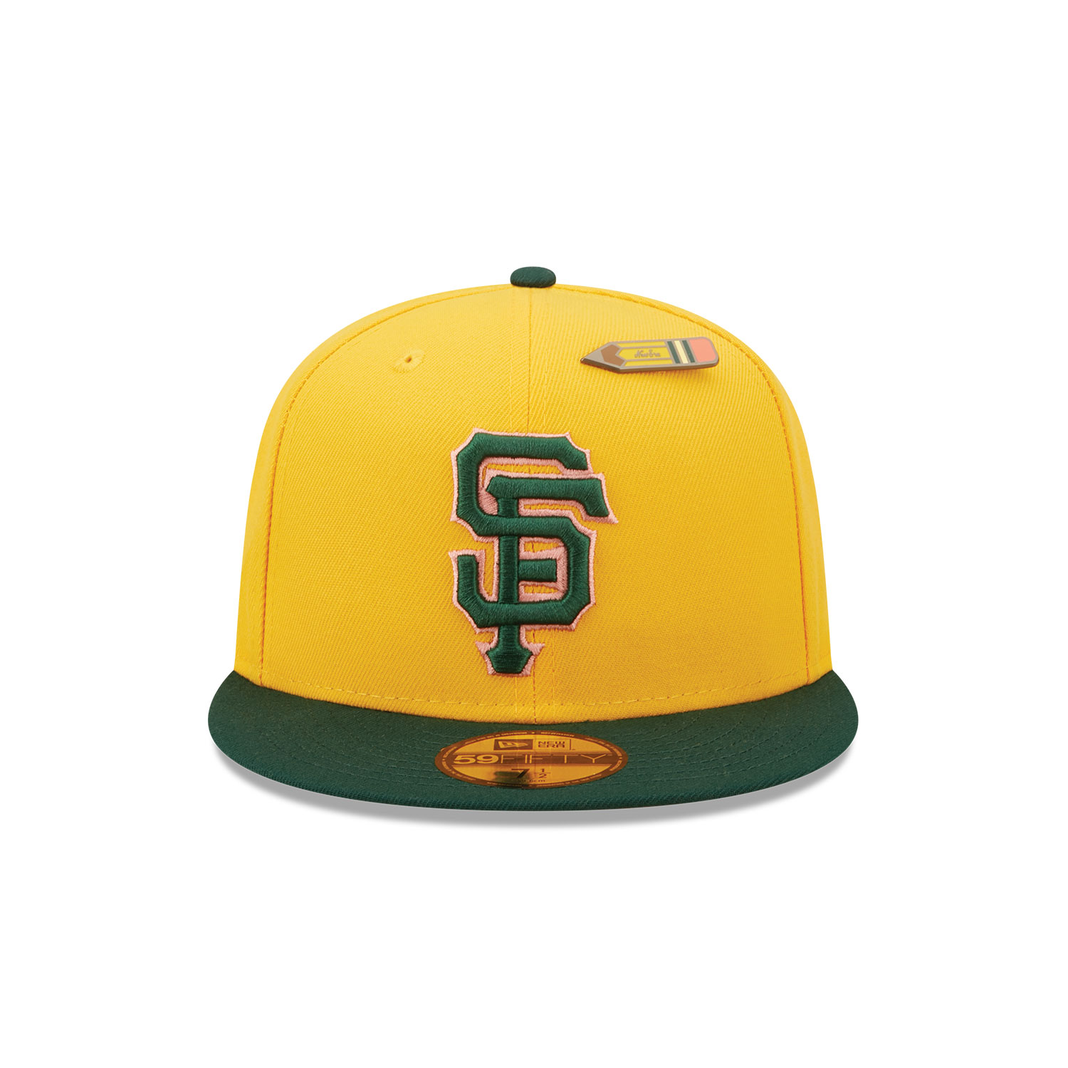 San Francisco Giants Back to School Yellow 59FIFTY Fitted Cap
