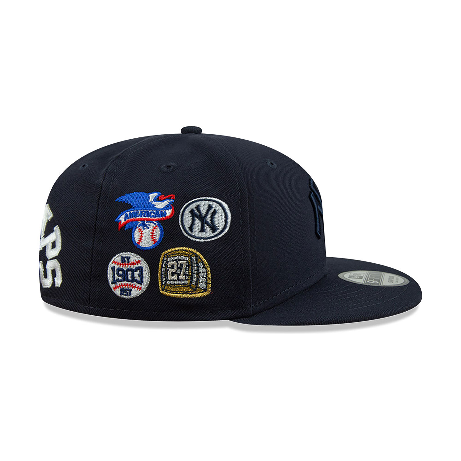 Cappellino 9FIFTY Snapback New York Yankees League Champions Nero