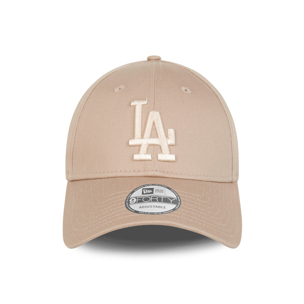 LA Dodgers MLB Farbe Essentials Beige 9FORTY Verstellbare Kappe