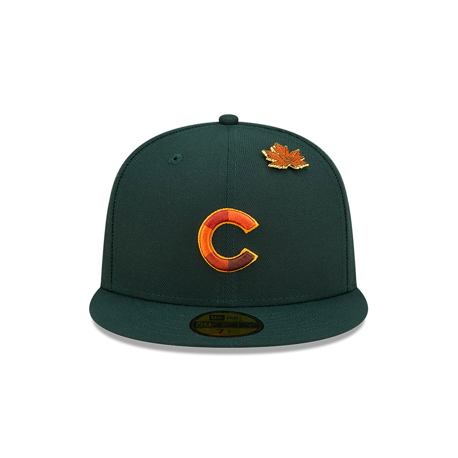 Cappellino 59FIFTY Fitted Chicago Cubs Leafy Verde scuro