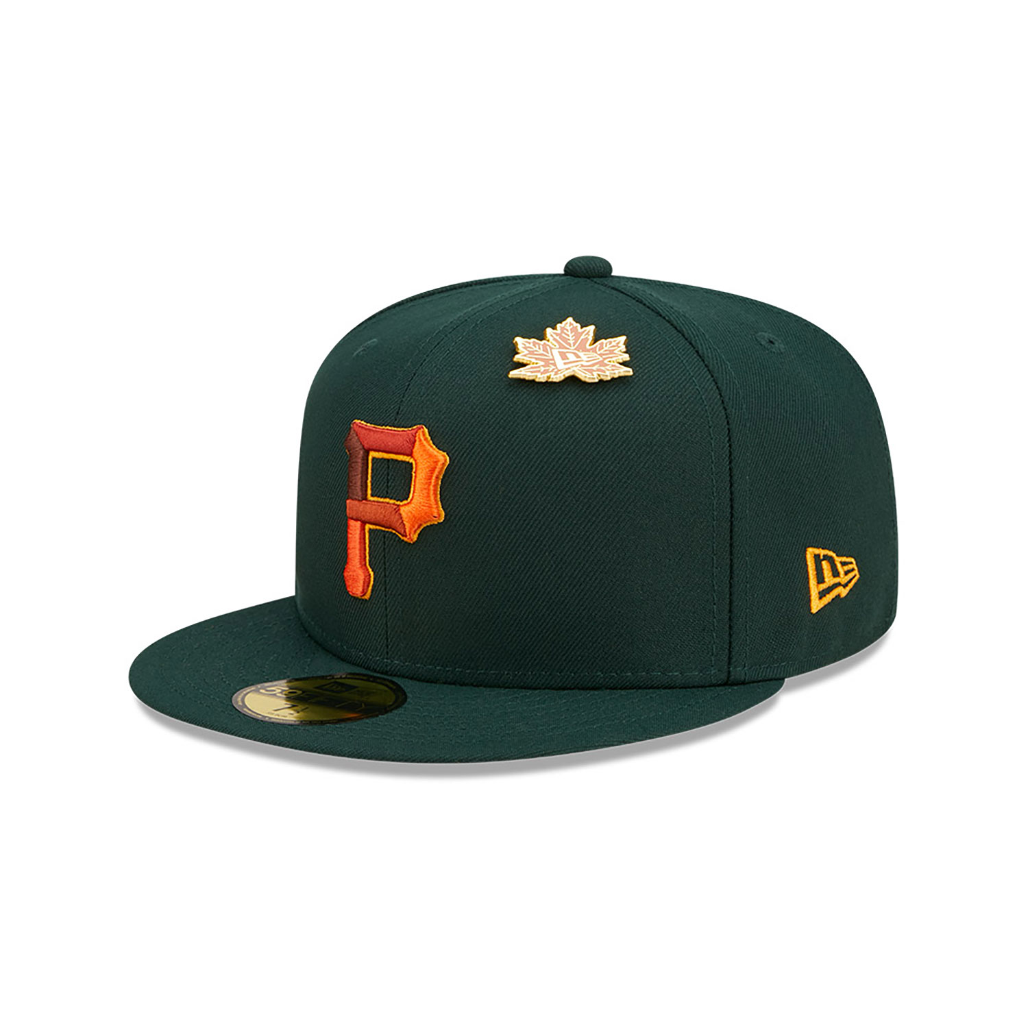 Cappellino 59FIFTY Fitted Pittsburgh Pirates Leafy Verde scuro