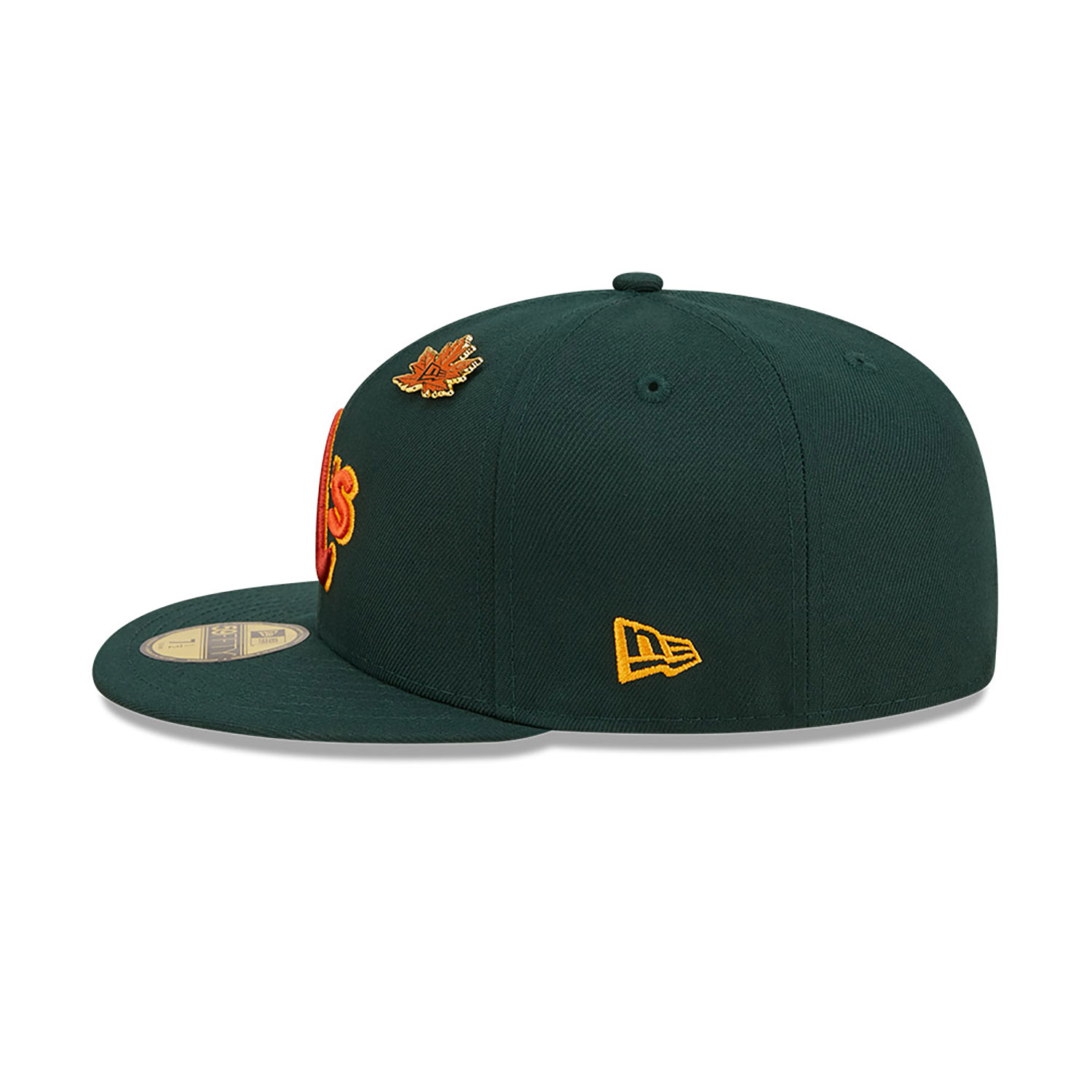 Cappellino 59FIFTY Fitted Oakland Athletics Leafy Verde scuro