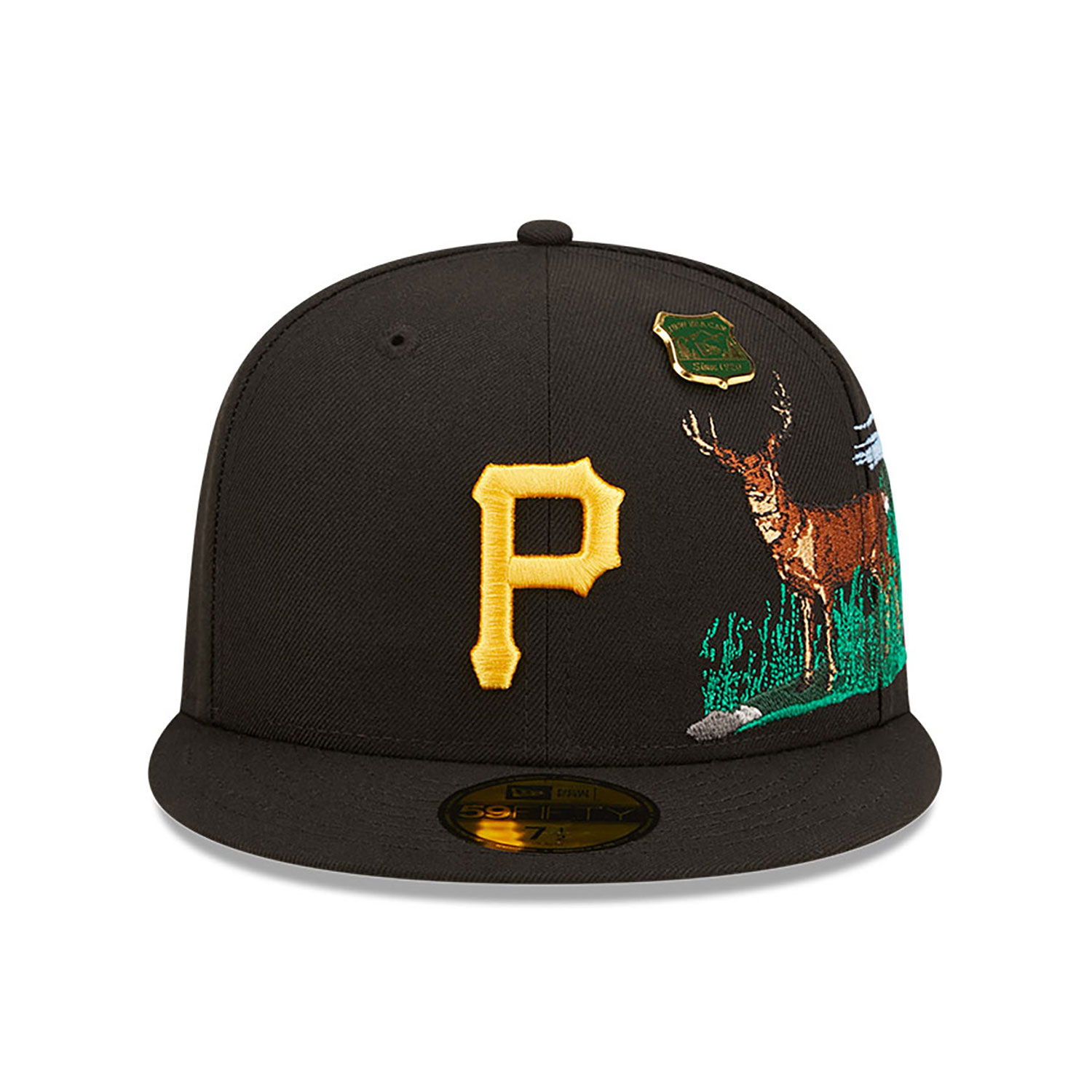 Pittsburgh Pirates State Park Black 59FIFTY Fitted Cap