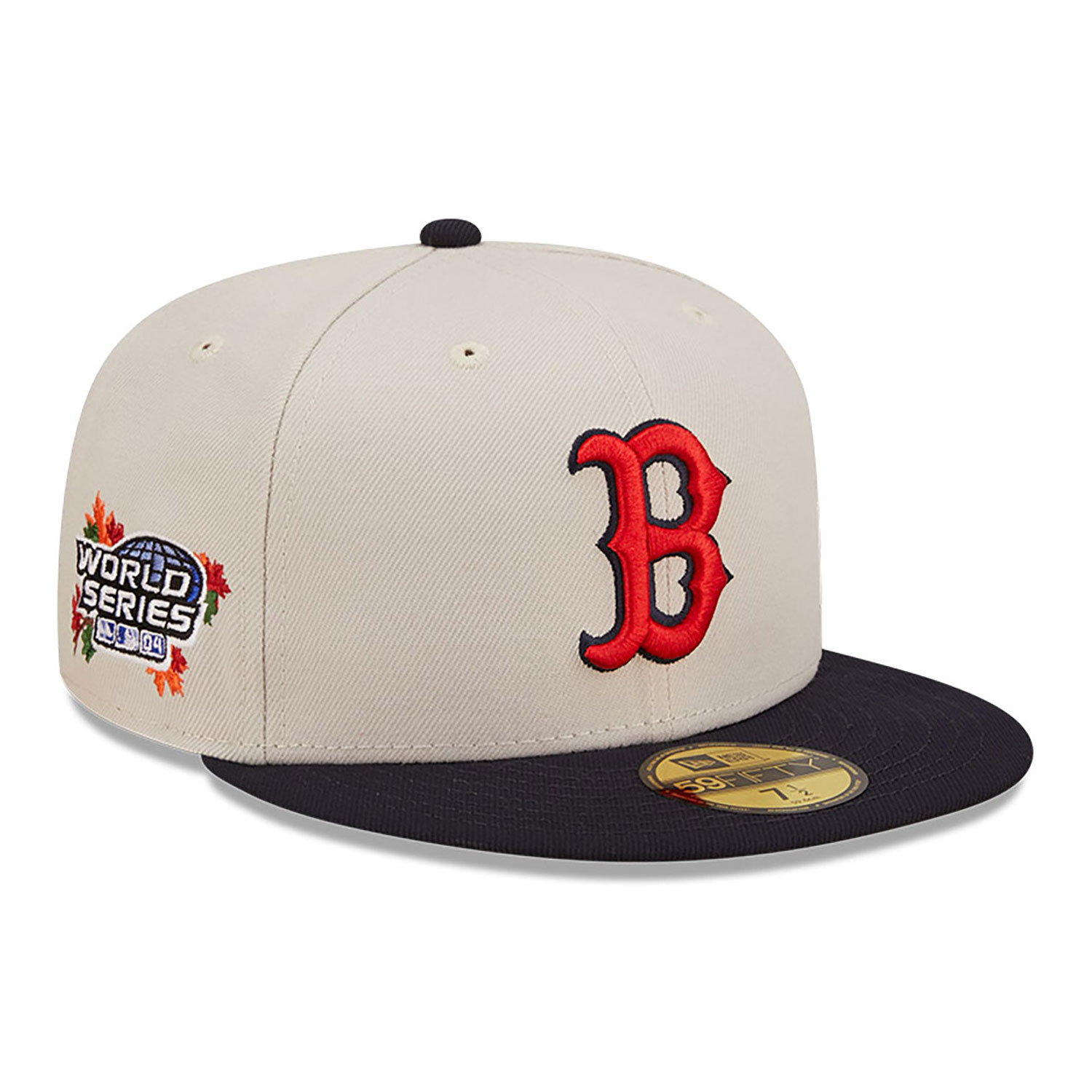 New Era Boston Red Sox Cream Two Tone Edition 59Fifty Fitted Cap, EXCLUSIVE HATS, CAPS