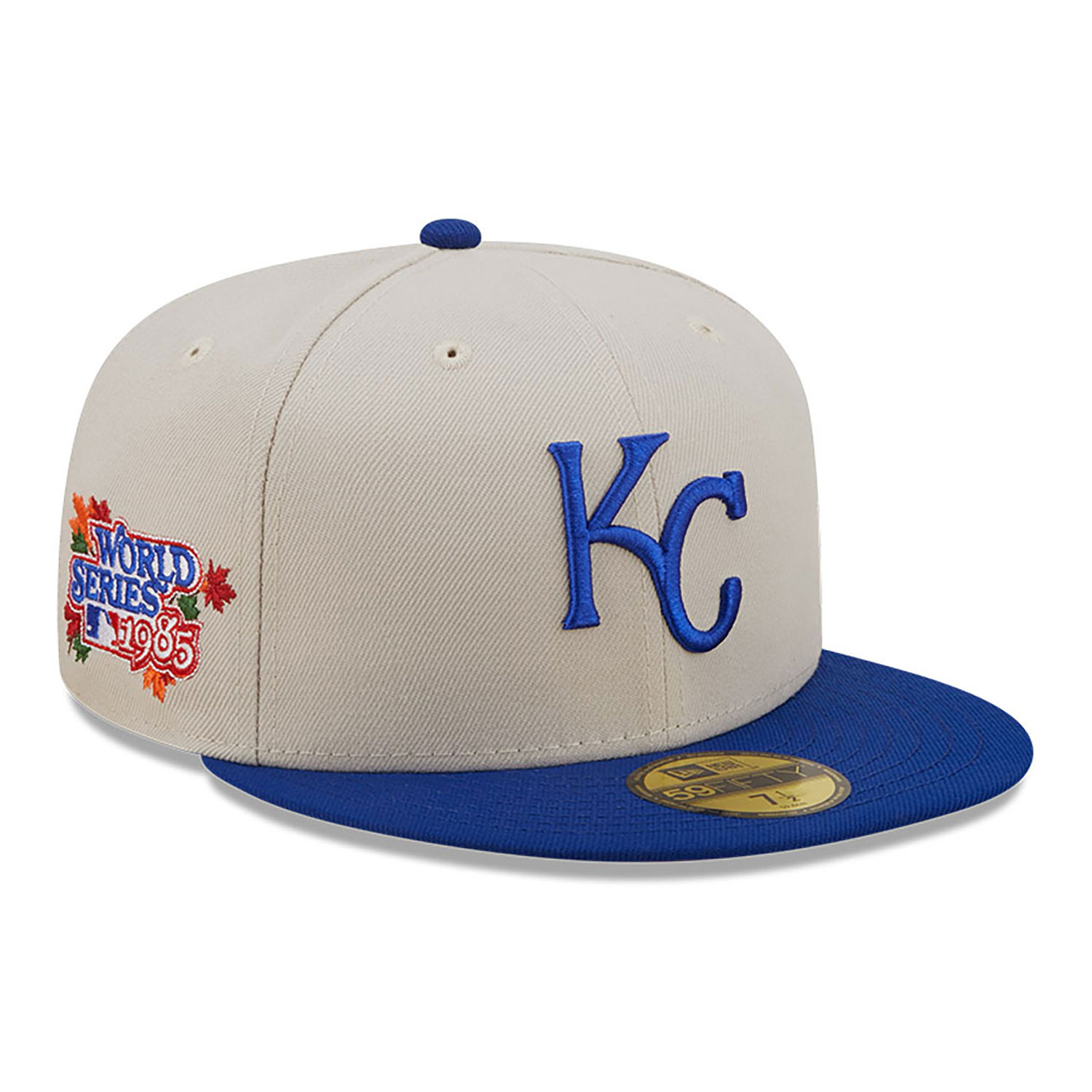 Cappellino 59FIFTY Fitted Kansas City Royals Fall Classic Bianco