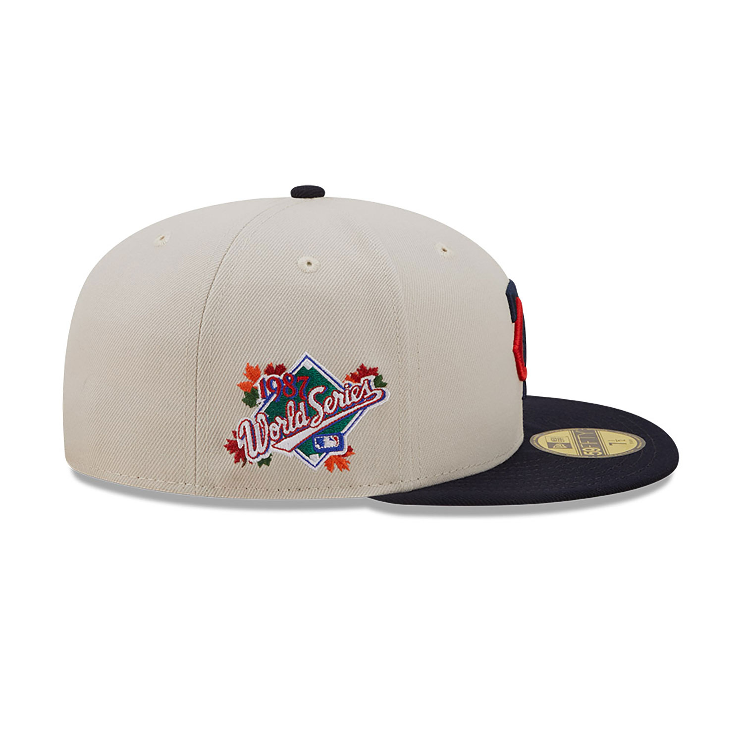 Cappellino 59FIFTY Fitted Minnesota Twins Fall Classic Bianco