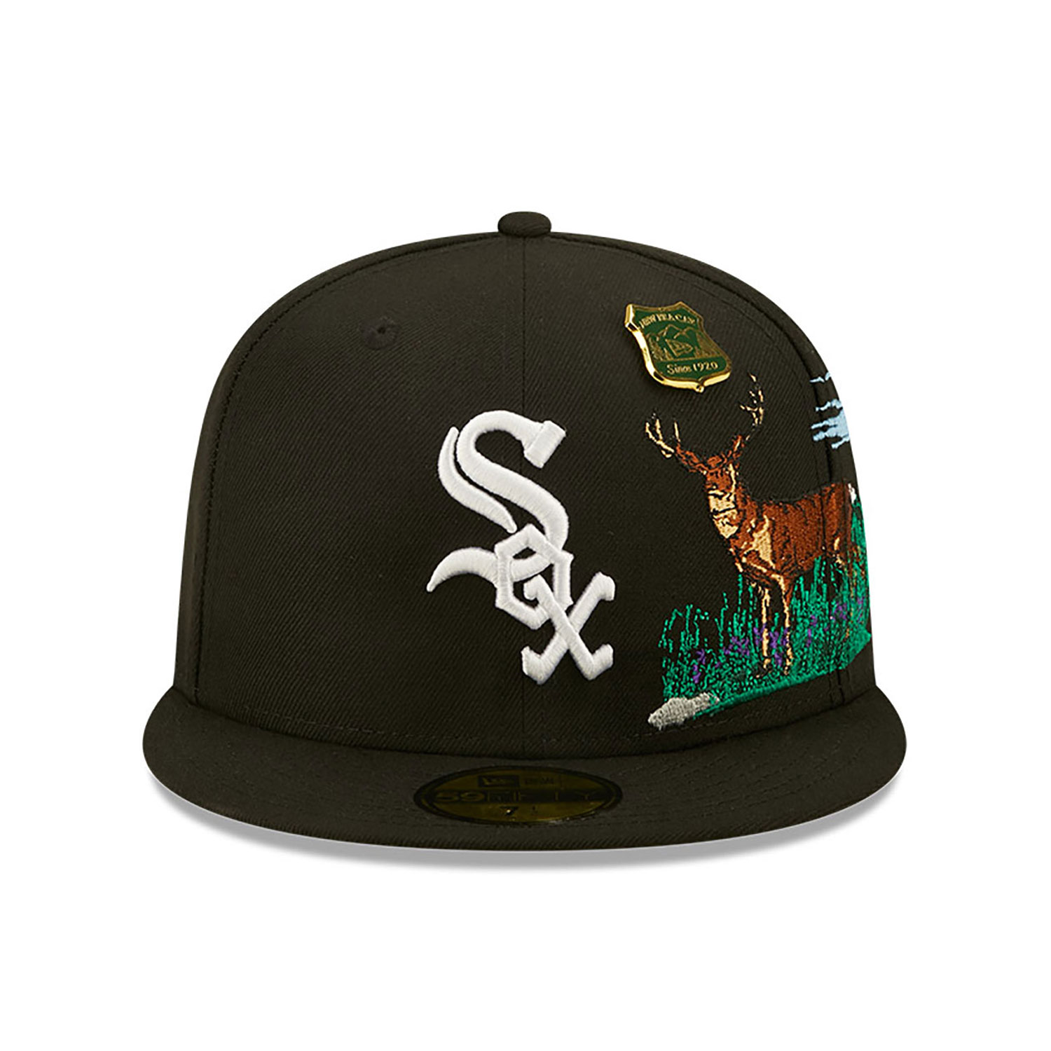 Chicago White Sox State Park Black 59FIFTY Fitted Cap