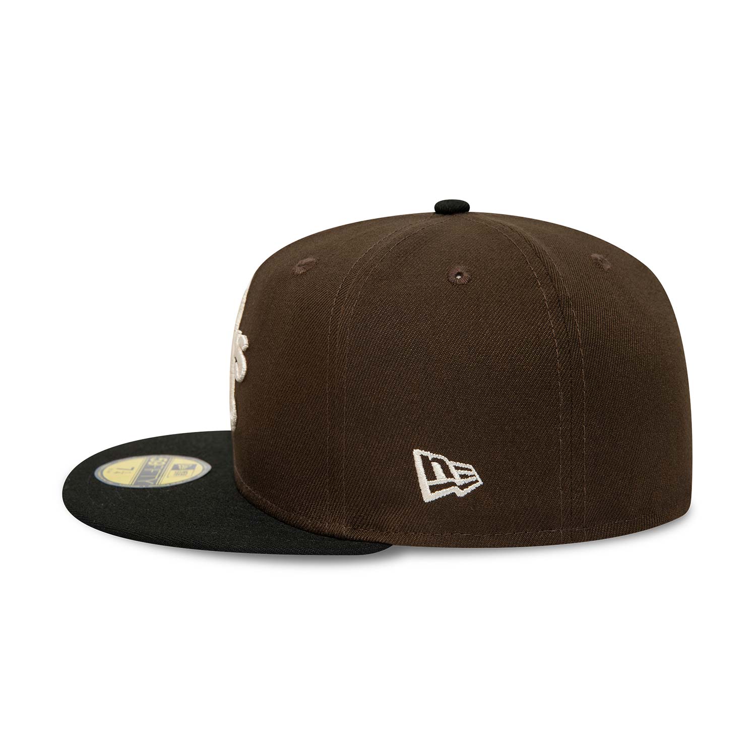 Cappellino 59FIFTY Fitted Oakland Athletics World Series Marrone