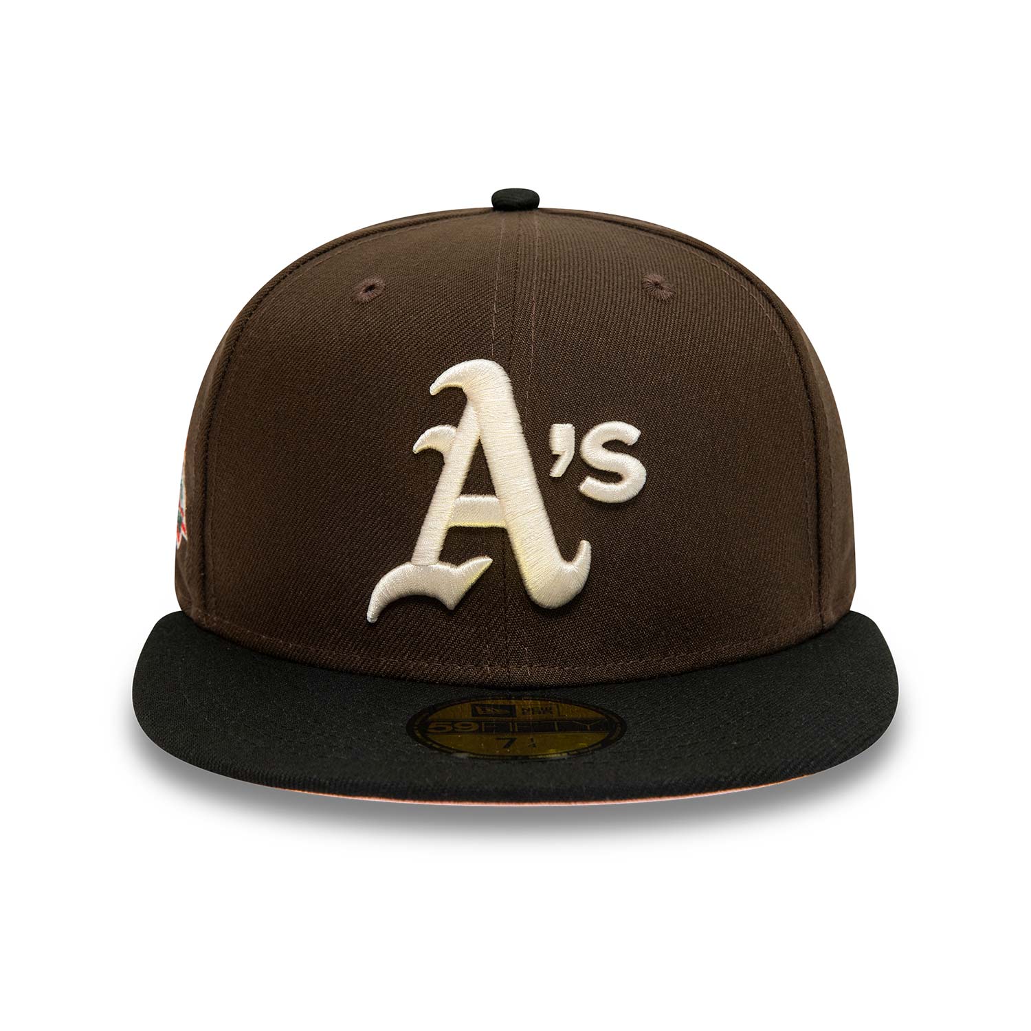 Cappellino 59FIFTY Fitted Oakland Athletics World Series Marrone