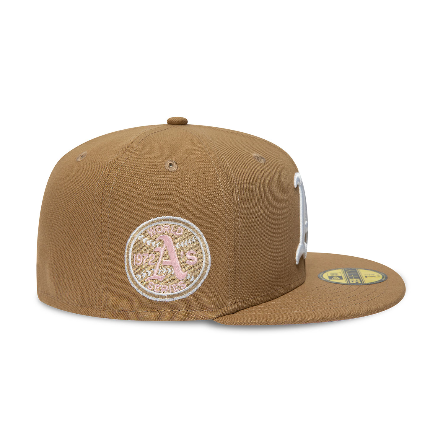 Oakland Athletics 1972 World Series Brown 59FIFTY Fitted Cap