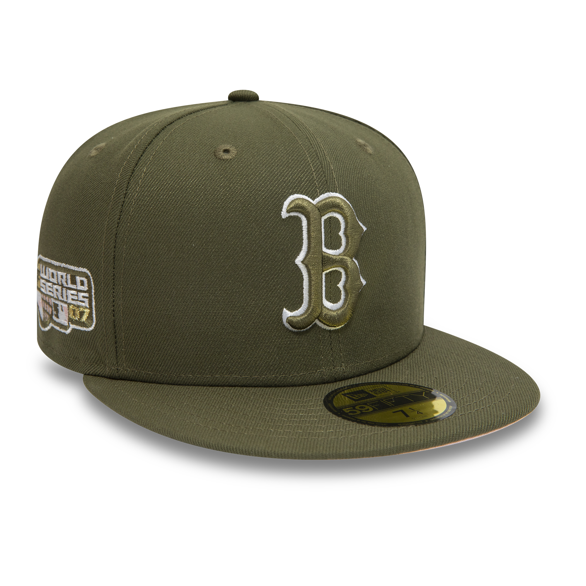 Boston Red Sox 07 World Series Green 59FIFTY Fitted Cap