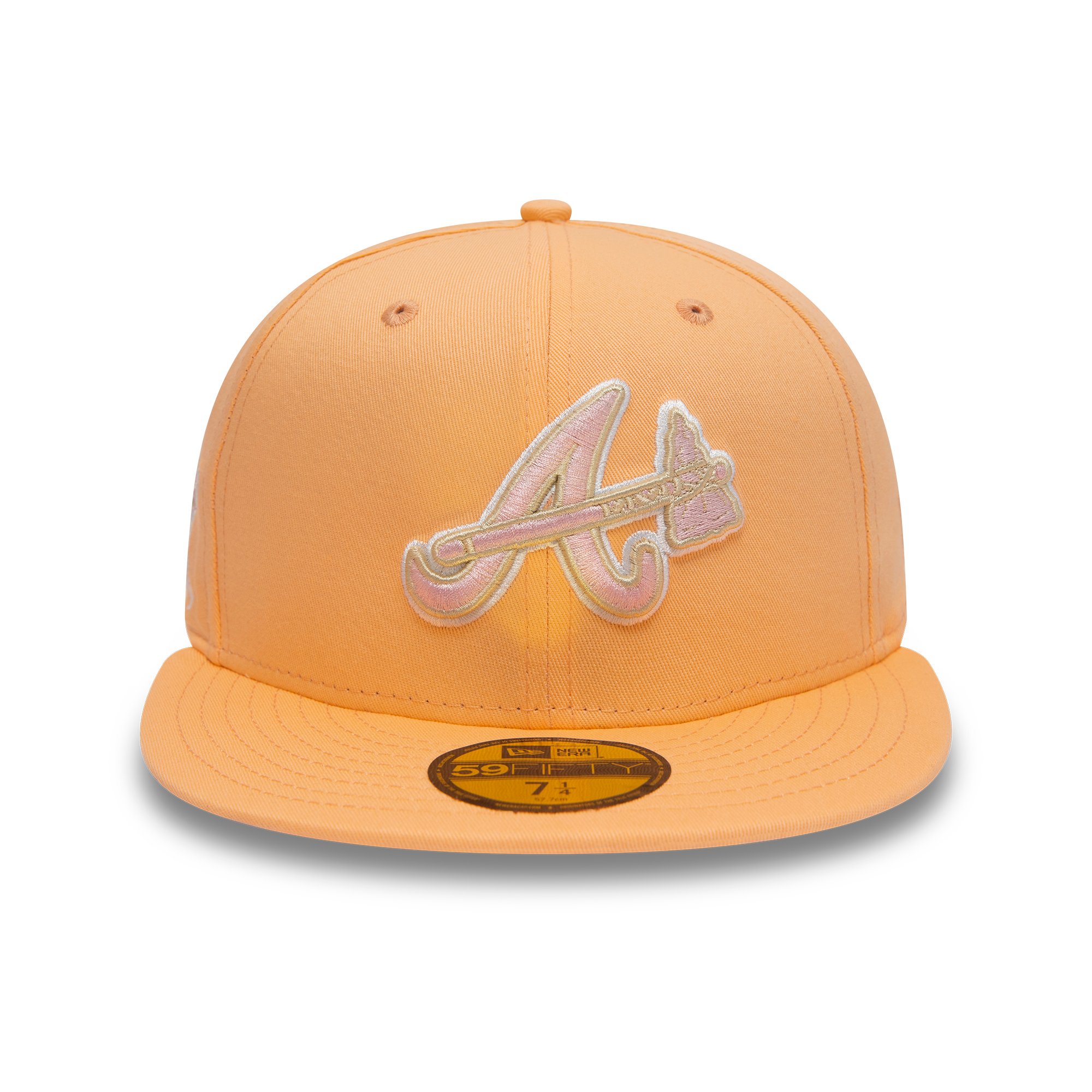 Cappellino 59FIFTY Fitted Atlanta Braves 30th Anniversary Rosa pesca