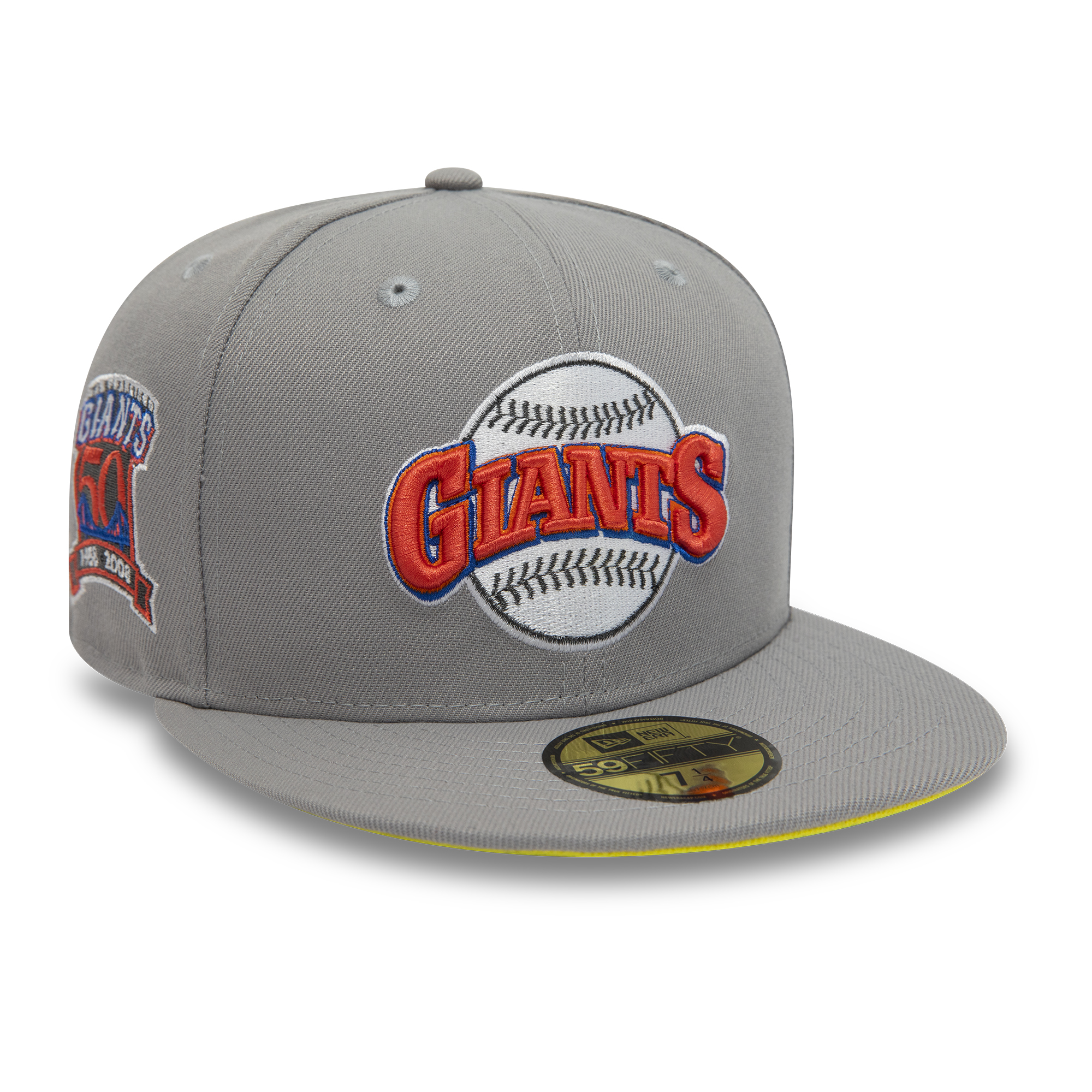 San Francisco Giants 50 Years Grey 59FIFTY Fitted Cap