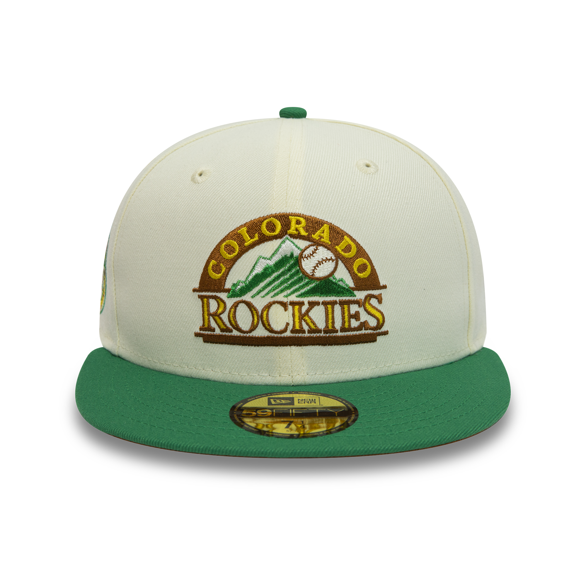 Colorado Rockies 10 Years Chrome White 59FIFTY Fitted Cap