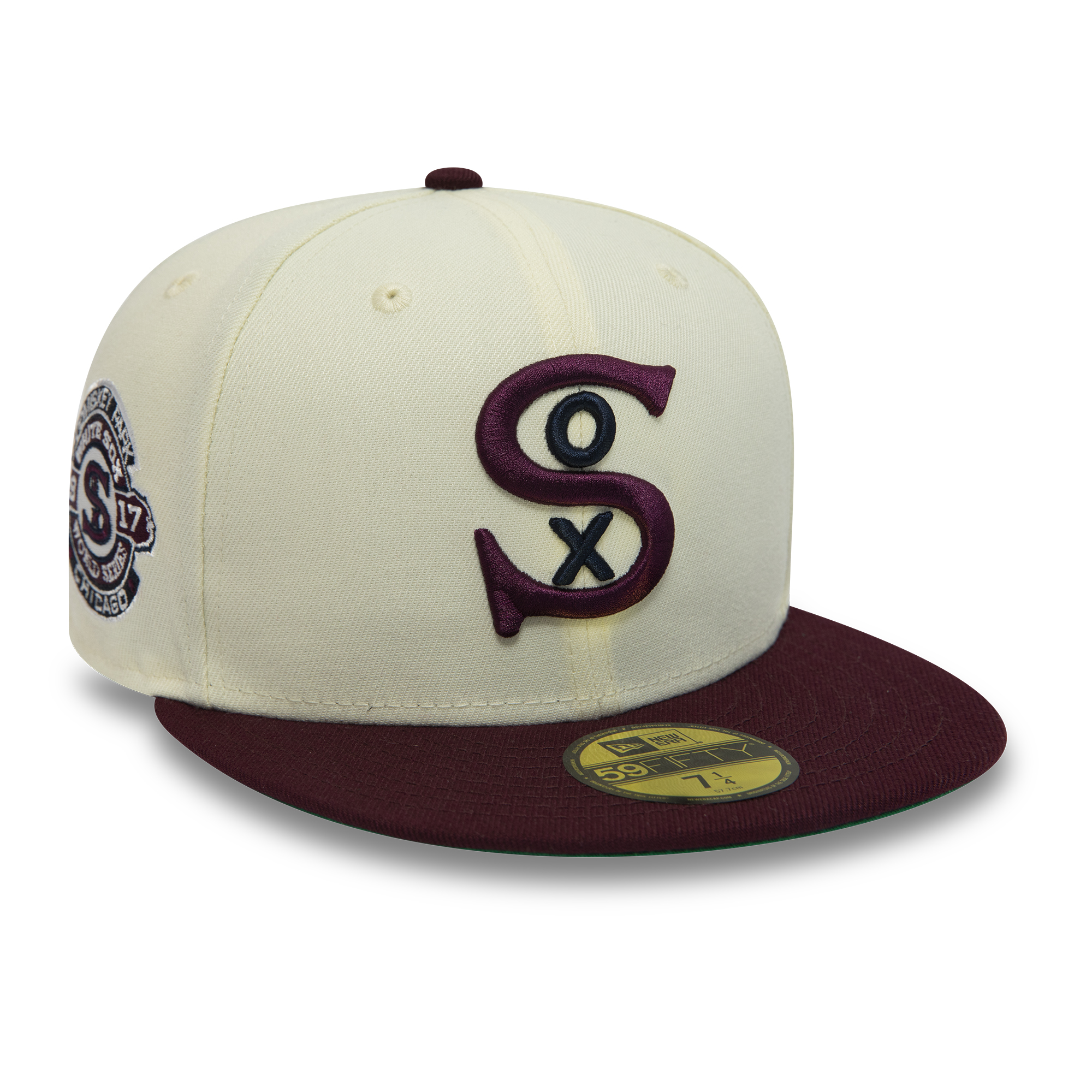 Chicago White Sox 1917 World Series Chrome White 59FIFTY Fitted Cap