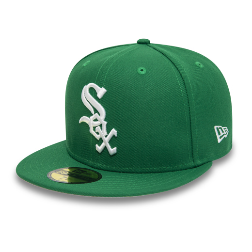 Grüne Chicago White Sox MLB 59FIFTY Fitted Cap
