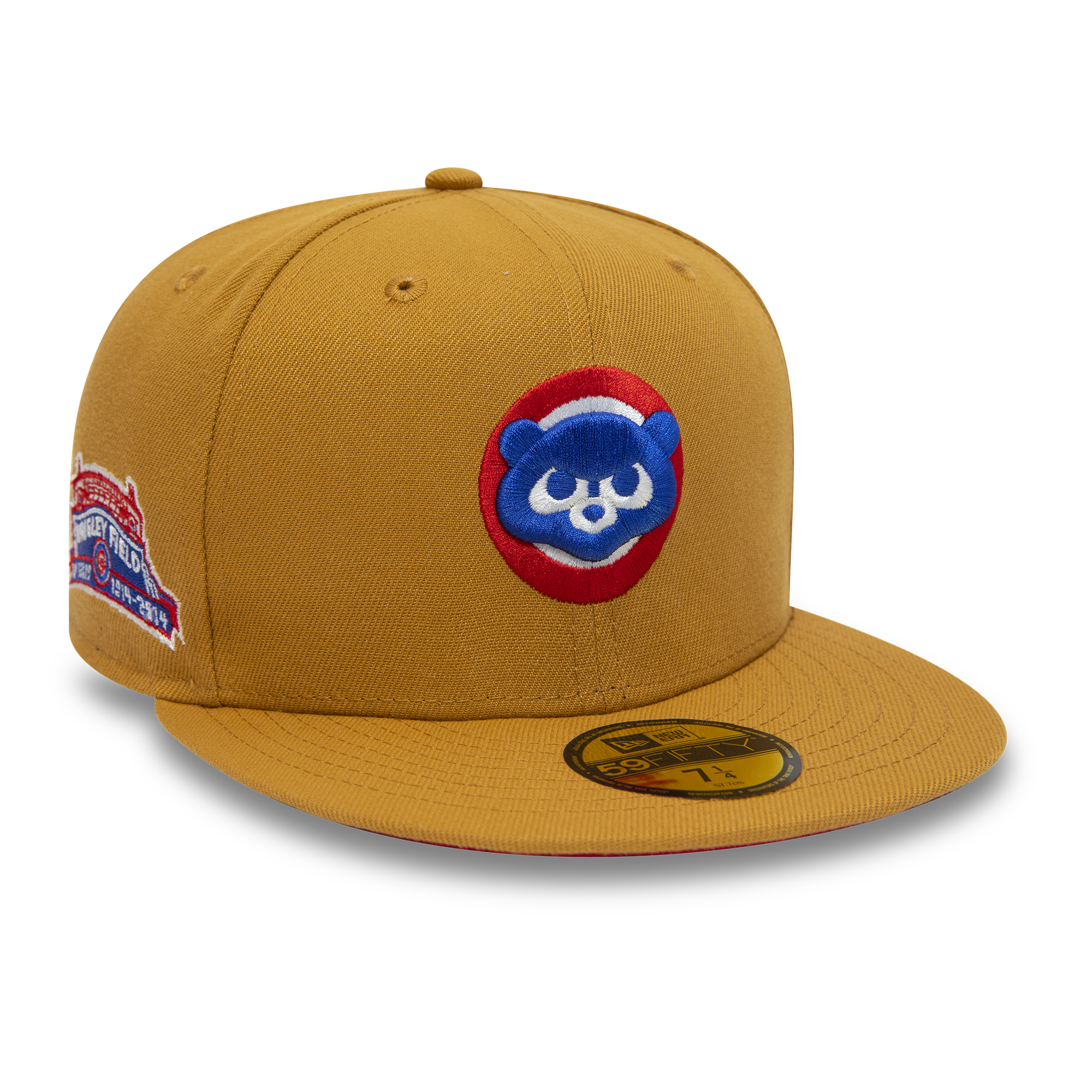 Official New Era Chicago Cubs MLB Panama Tan 59FIFTY Fitted Cap B8134_254